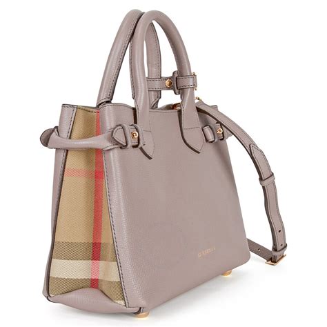 burberry small banner house|Burberry Small Banner House Check Derby Tote .